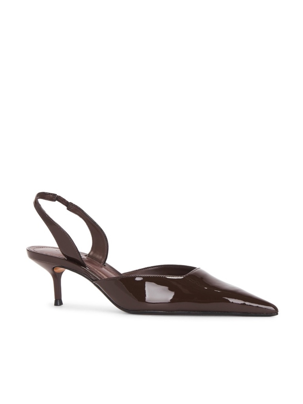 Schutz Paola Mid Pump in Root Brown - Picture 2 of 9